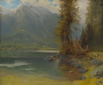 Il lago Eibsee da Leopold Rottmann