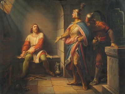 Ludovico il Bavaro annuncia a Federico il Bello la sua liberazione e gli offre la coreggenza nel 1314 da Leopold Schulz