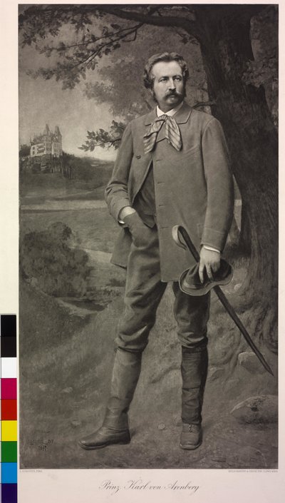 Principe Karl di Arenberg da Leopold Stephan (after) Horovitz