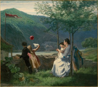 Il molo di Weißenkirchen da Leopold Till