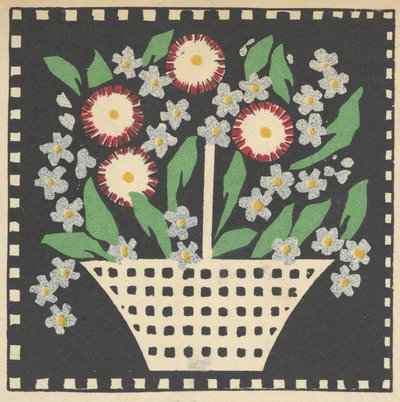 Cesto di fiori da Leopoldine Kolbe