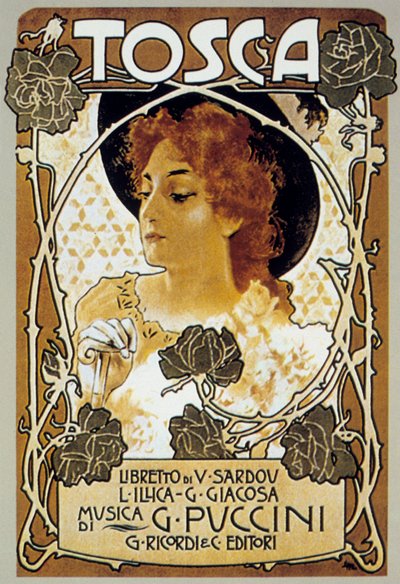 Copertina di Leopoldo Metlicovitz della partitura dell