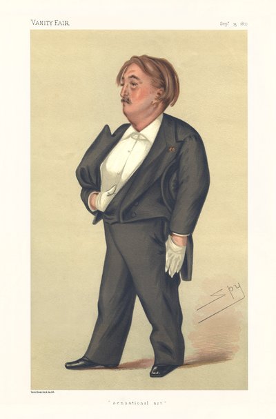 Paul Gustave Doré - ritratto da Leslie Matthew (1851 1922) Ward