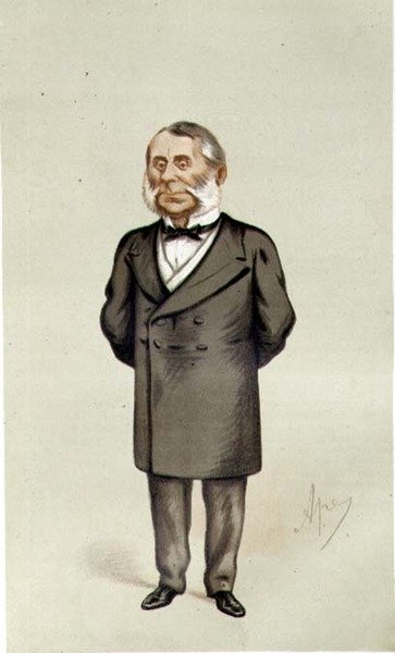 Sir Edward Watkin, caricatura 