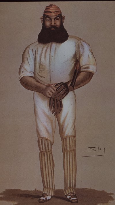 Eroe del cricket W.G. Grace, caricatura per Vanity Fair da Leslie Matthew Ward