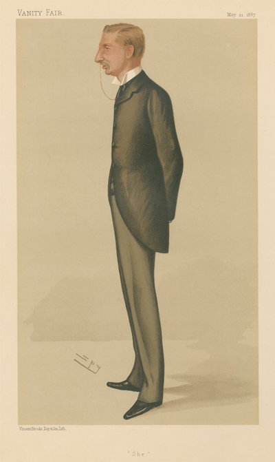 Lei, Henry Rider Haggard (serie Vanity Fair) da Leslie Matthew Spy Ward