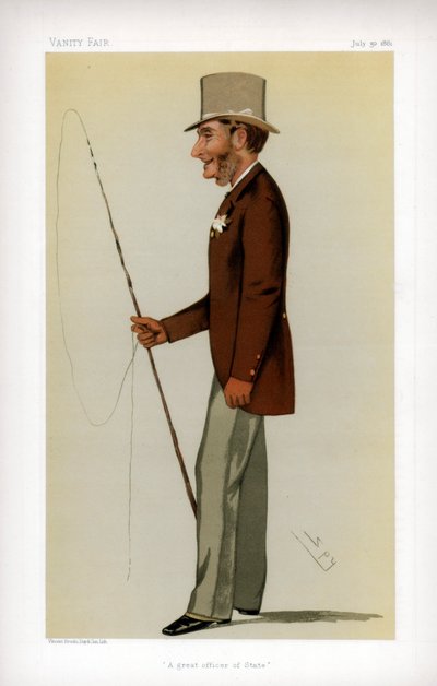 Un grande ufficiale di stato, 1881 da Leslie Matthew Ward