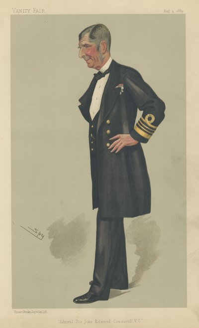 Ammiraglio Sir John Edmund Commerell VC da Leslie Matthew Ward