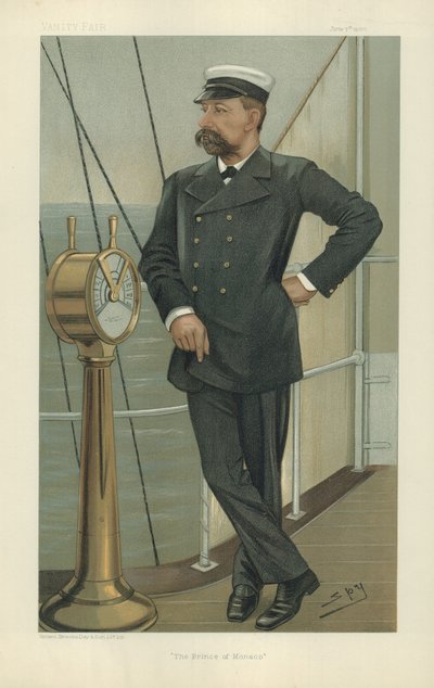 Albert H Charles di Monaco, Il Principe di Monaco da Leslie Matthew Ward