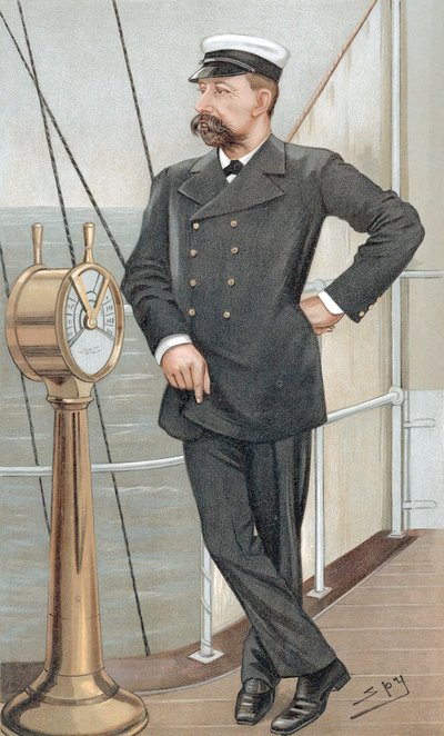 Alberto I, Principe di Monaco 1848-1922, oceanografo dilettante, 1900 da Leslie Matthew Ward