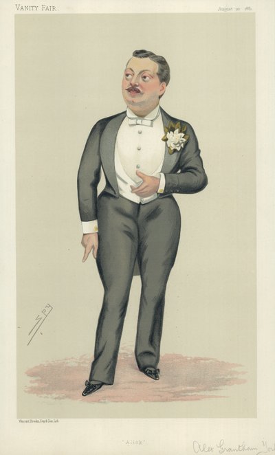 Alexander Grantham Yorke, Alick, 20 agosto 1881, caricatura di Vanity Fair da Leslie Matthew Ward