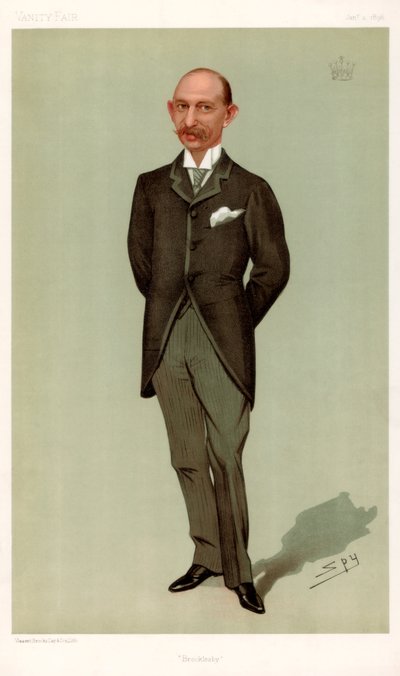 Brocklesby, il Conte di Yarborough, 1896 da Leslie Matthew Ward