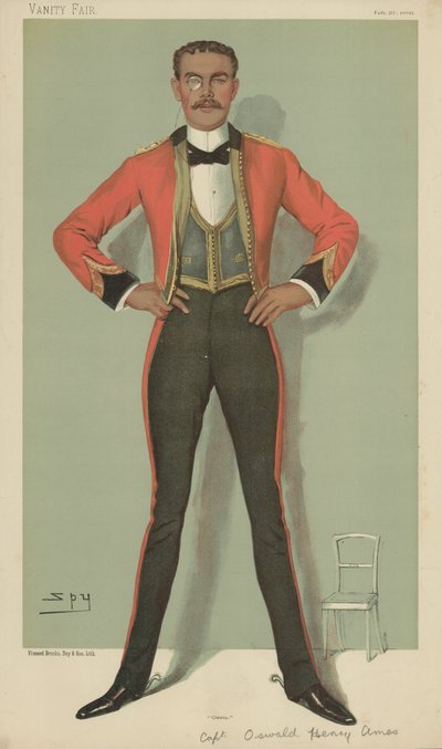Capitano Oswald Henry Ames da Leslie Matthew Ward