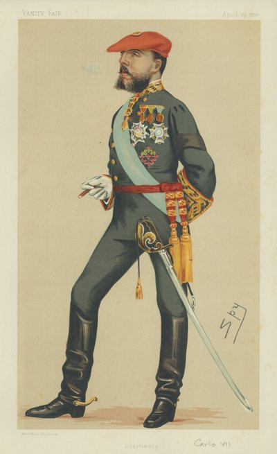 Carlo VII di Spagna da Leslie Matthew Ward