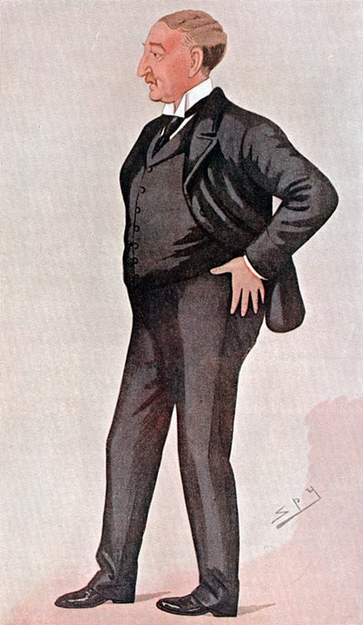 Cecil Rhodes, sudafricano nato in Gran Bretagna, finanziere, statista e costruttore di imperi, 1891 da Leslie Matthew Ward