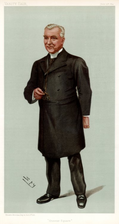 Chester Square, Canon Fleming, clero britannico, 1899 da Leslie Matthew Ward
