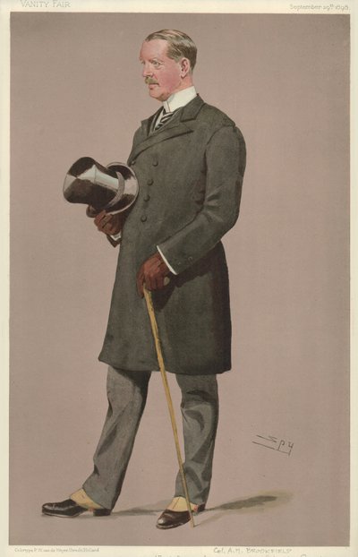 Colonnello Arthur Montagu Brookfield da Leslie Matthew Ward