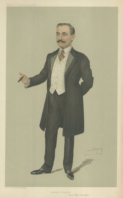 Conte Albert Mensdorff da Leslie Matthew Ward