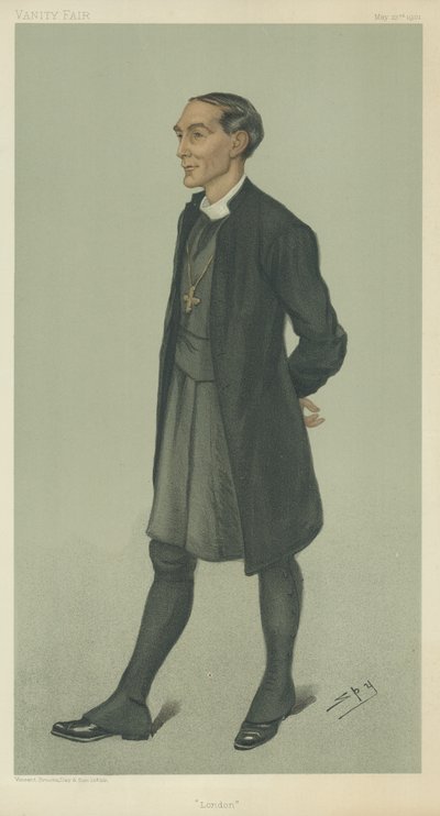 Dr Ingram, Il Vescovo di Londra da Leslie Matthew Ward