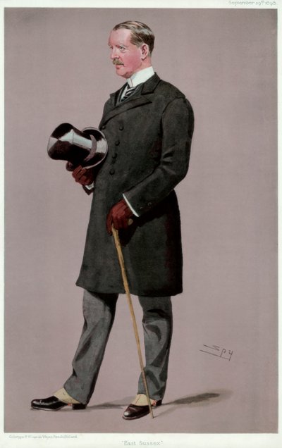 East Sussex, Colonnello Brookfield, soldato e politico britannico, 1898 da Leslie Matthew Ward