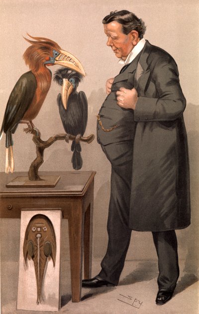 Edwin Ray Lankester, zoologo britannico da Leslie Matthew Ward