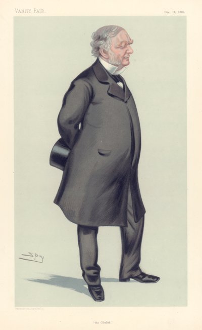 Erasmus Wilson, chirurgo e antiquario inglese, 1880 da Leslie Matthew Ward