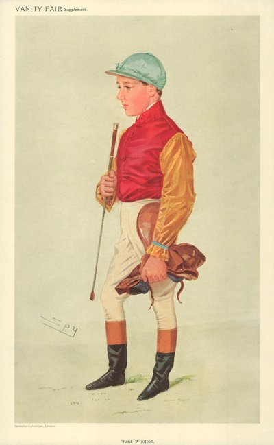 Frank Wooton, 8 settembre 1909, caricatura di Vanity Fair da Leslie Matthew Ward