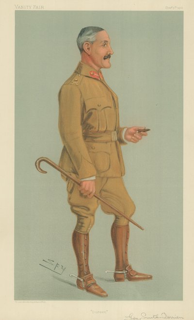 Generale H L Smith-Dorien, Doreen, 5 dicembre 1901, caricatura di Vanity Fair da Leslie Matthew Ward