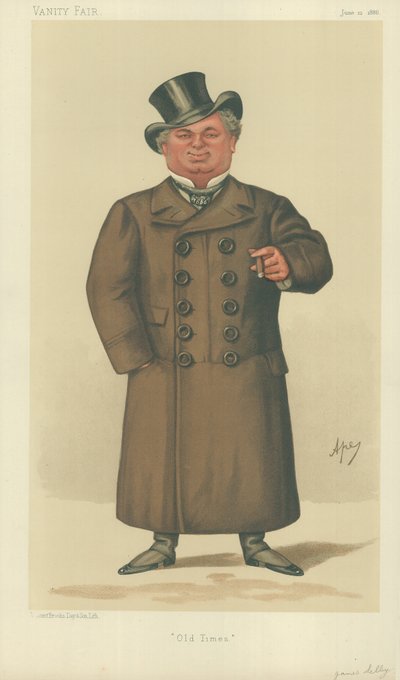 James Selby, Old Times, 12 giugno 1886, caricatura di Vanity Fair da Leslie Matthew Ward