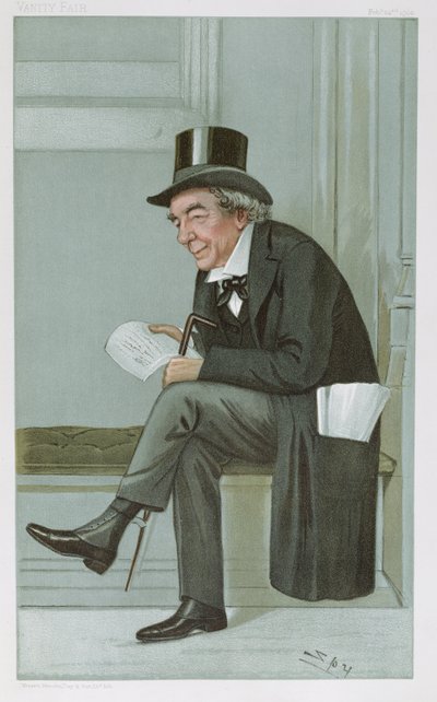 James Staats Forbes, caricatura 