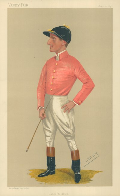 James Woodburn, 21 giugno 1890, caricatura di Vanity Fair da Leslie Matthew Ward