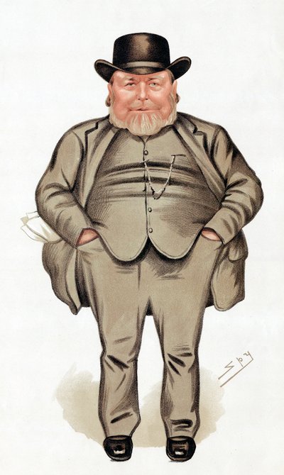 Joseph Arch, lavoratore agricolo, sindacalista e politico inglese, 1886 da Leslie Matthew Ward