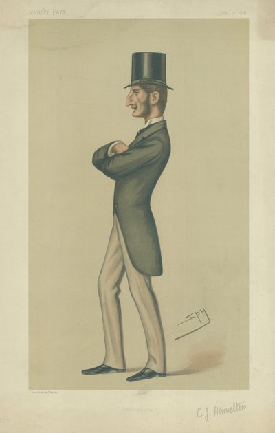 Lord Claud John Hamilton, illustrazione da 