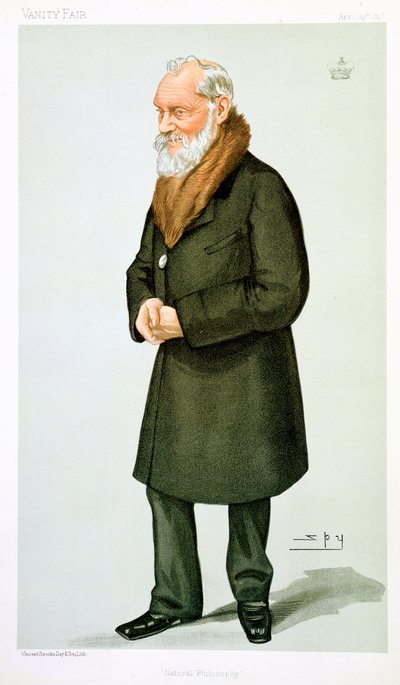 Lord Kelvin, fisico e matematico scozzese, 1897 da Leslie Matthew Ward