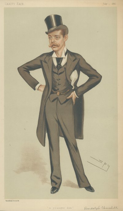 Lord Randolph Churchill da Leslie Matthew Ward