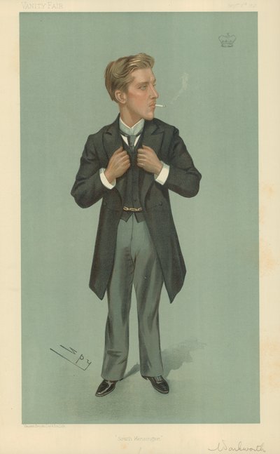 Lord Warkworth, South Kensington, 2 settembre 1897, caricatura di Vanity Fair da Leslie Matthew Ward