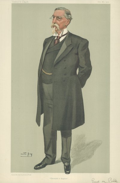 M Frants Ernest De Bille, il Ministro Danese da Leslie Matthew Ward