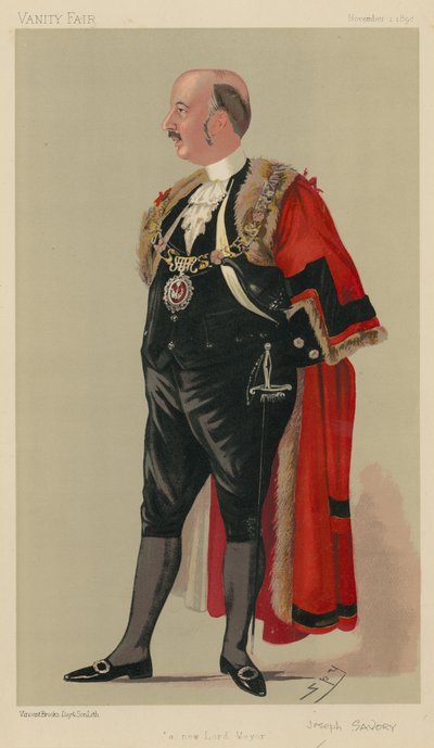 Mr Alderman Joseph Savory da Leslie Matthew Ward