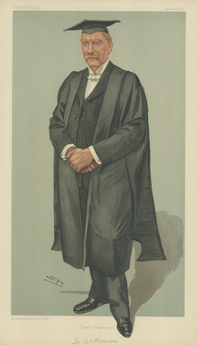 Mr Arthur Christopher Benson da Leslie Matthew Ward