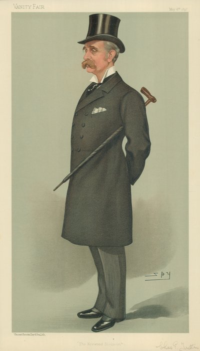 Mr Charles Ernest Tritton, The Norwood Division, 6 maggio 1897, caricatura di Vanity Fair da Leslie Matthew Ward