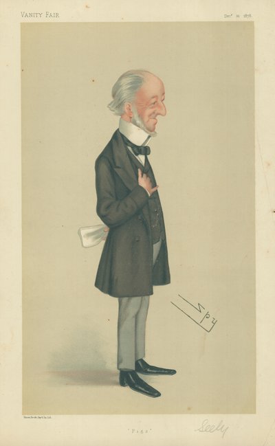 Mr Charles Seely, maiali, 21 dicembre 1878, caricatura di Vanity Fair da Leslie Matthew Ward
