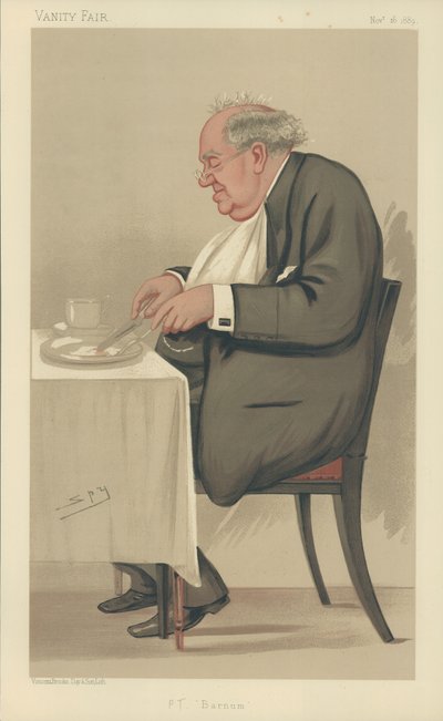 Mr P T Barnum da Leslie Matthew Ward