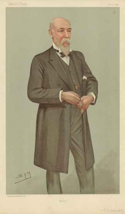 Mr William Woodall, Hanley, 15 ottobre 1896, caricatura di Vanity Fair da Leslie Matthew Ward