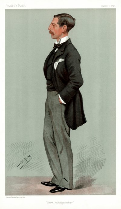North Huntingdonshire, Ailwyn Fellowes, politico britannico, 1896 da Leslie Matthew Ward