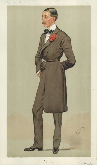 Robert Armstrong Yerburgh, Chester, 19 ottobre 1893, caricatura di Vanity Fair da Leslie Matthew Ward