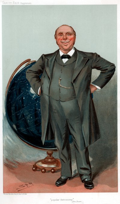 Robert Stawell Ball, astronomo britannico, matematico, conferenziere e divulgatore scientifico da Leslie Matthew Ward