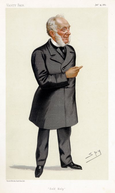 Samuel Smiles, scrittore scozzese, medico, chirurgo e riformatore sociale, 1882 da Leslie Matthew Ward