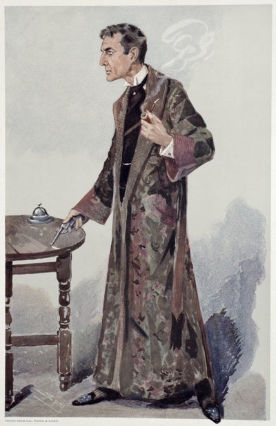 Sherlock Holmes, Caricatura da Vanity Fair dell