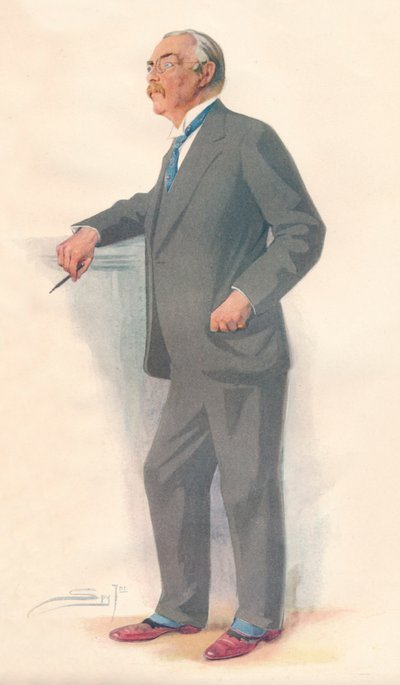 Sir Edmund Gosse, 1927 da Leslie Matthew Ward