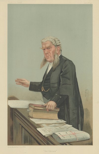 Sir Edward George Clarke da Leslie Matthew Ward